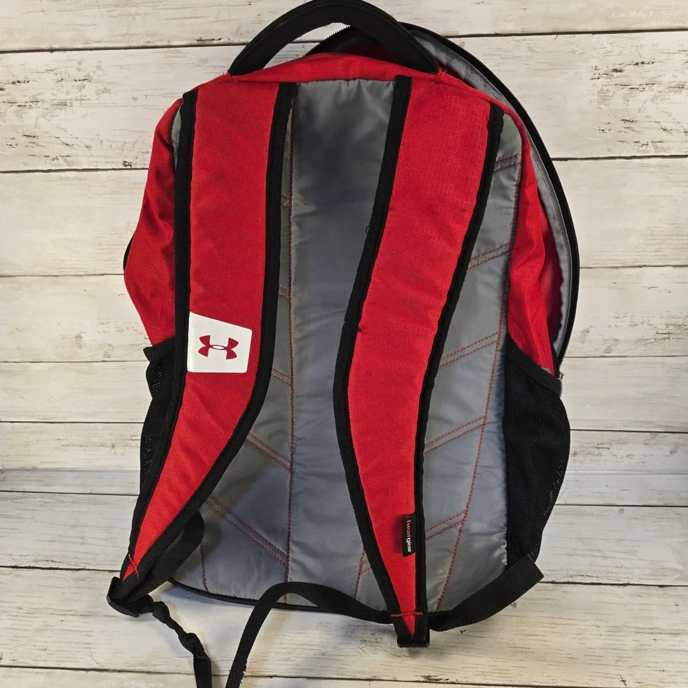 Under Armour Backpack‎ Red White Black UA Soft Sleeve HeatGear Laptop Bag Sport